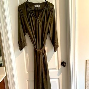 Apiece Apart olive jumpsuit